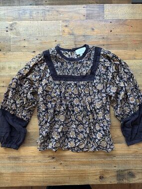 Cleobella Floral Boho Blouse